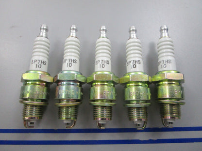 NEW (LOT OF 5) BP7HS-10 NGK Spark Plug 0810