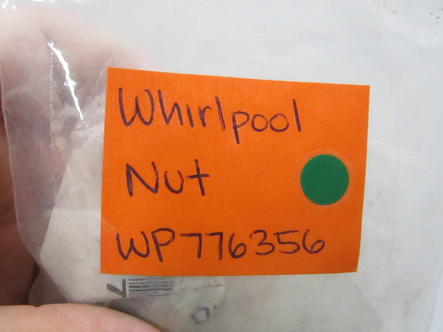 Whirlpool NEW OEM Trash Compactor Roller Wheel Lock Nut WP776356 NOS 0810