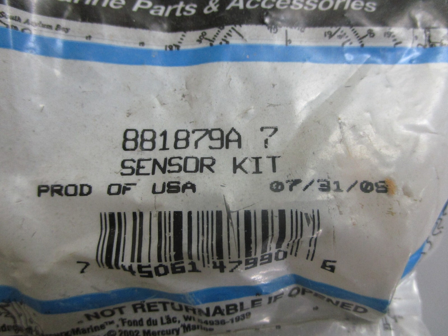*NEW OEM* 0820 Mercury Quicksilver Sensor Kit 88187A7