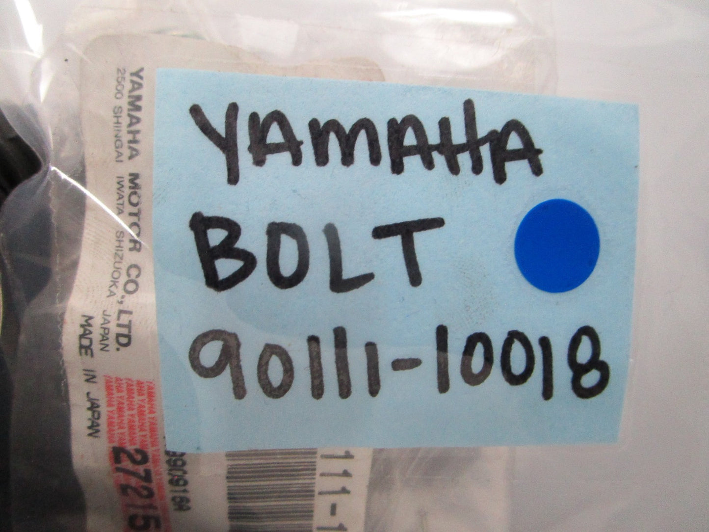 NEW OEM 90111-10018 Yamaha Bolt 0810