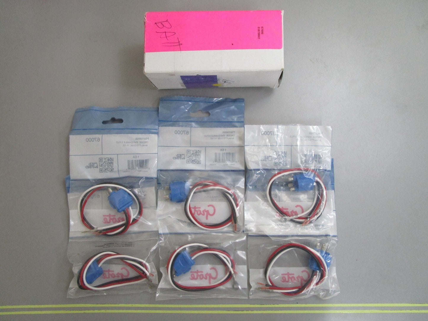 *NEW* 0810 Grote Stop Tail Turn 3-Way Plug-In Pigtails 67000