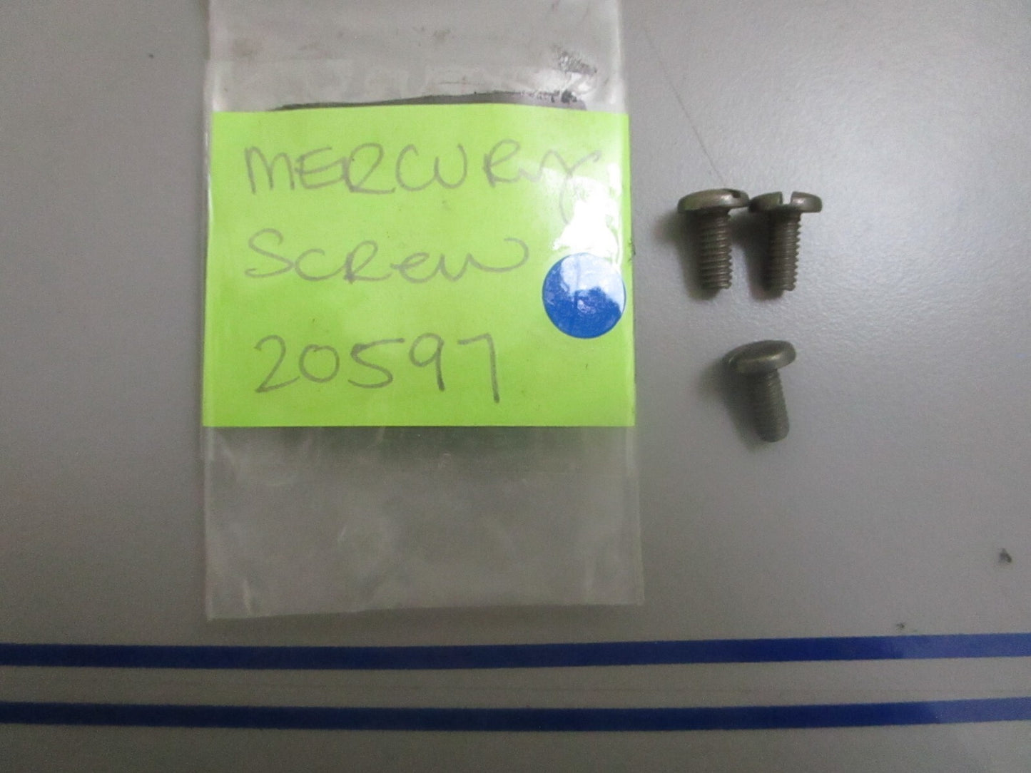 *NEW OEM* (LOT OF 3) 0810 Mercury Quicksilver Screw 20597