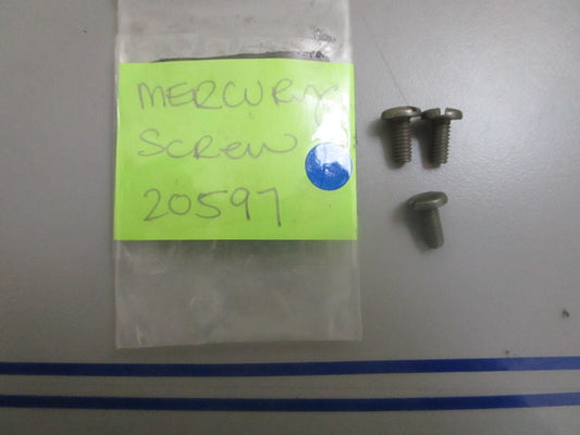 *NEW OEM* (LOT OF 3) 0810 Mercury Quicksilver Screw 20597