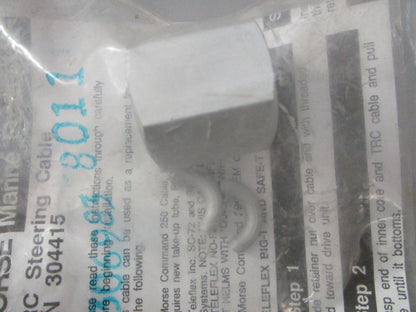 *NEW* 0810 Morse TRC Steering Cable Nut 304415 306983