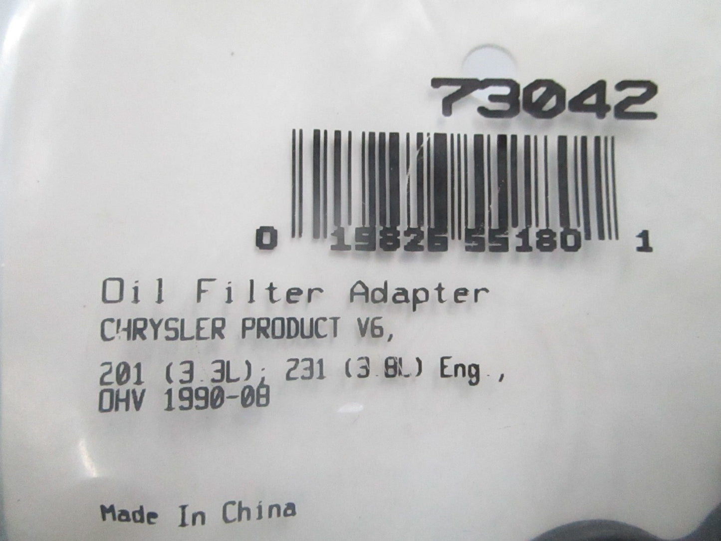 *NEW* 0810 Fel-Pro Oil Filter Adapter Gasket 73042