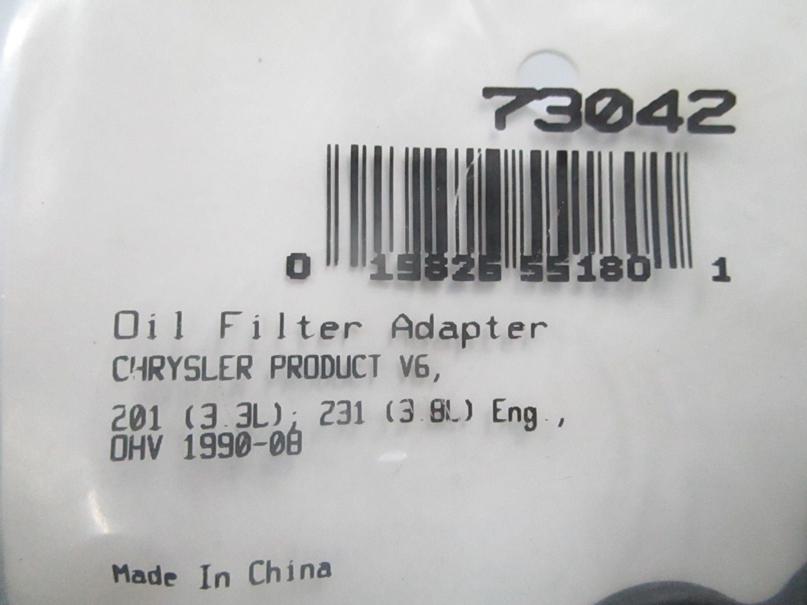 *NEW* 0810 Fel-Pro Oil Filter Adapter Gasket 73042
