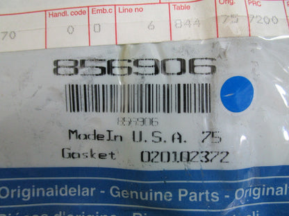 *NEW OEM* 0820 Volvo Penta Gasket 856906
