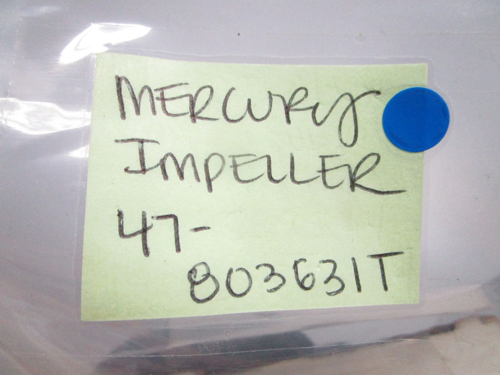 *NEW OEM* 0810 Mercury Quicksilver Impeller 47-803631T