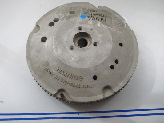 *NEW OEM* 0820 OMC 9.9 15 Electric Start Johnson Evinrude Flywheel 581174