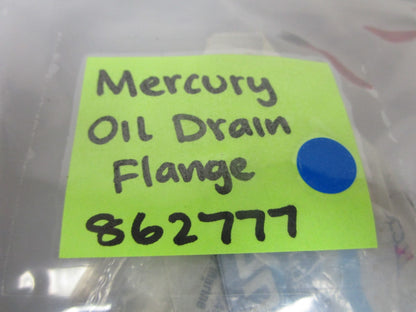 *NEW OEM* 0720 Mercury Quicksilver Oil Drain Flange 862777