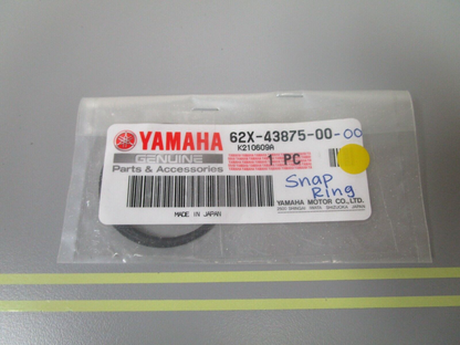 *NEW OEM* 0810 Yamaha Snap Ring 62X-43875-00-00
