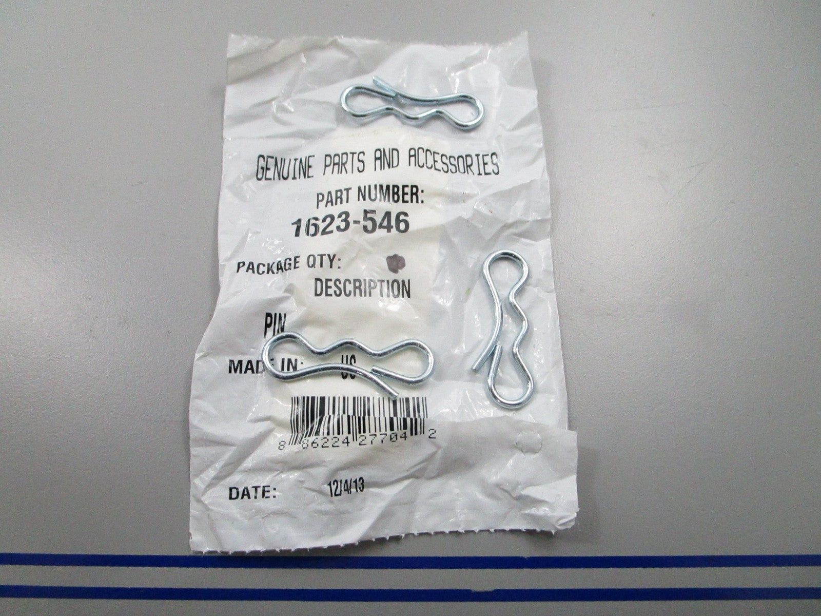 *NEW OEM* (LOT OF 3) 0810 Arctic Cat Bowtie Retaining Pin 1623-546