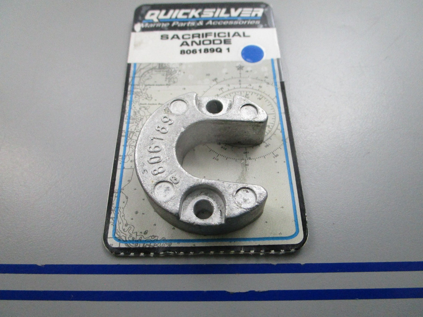 NEW OEM Mercury Quicksilver 806189Q 1 Sacrificial Anode 0810