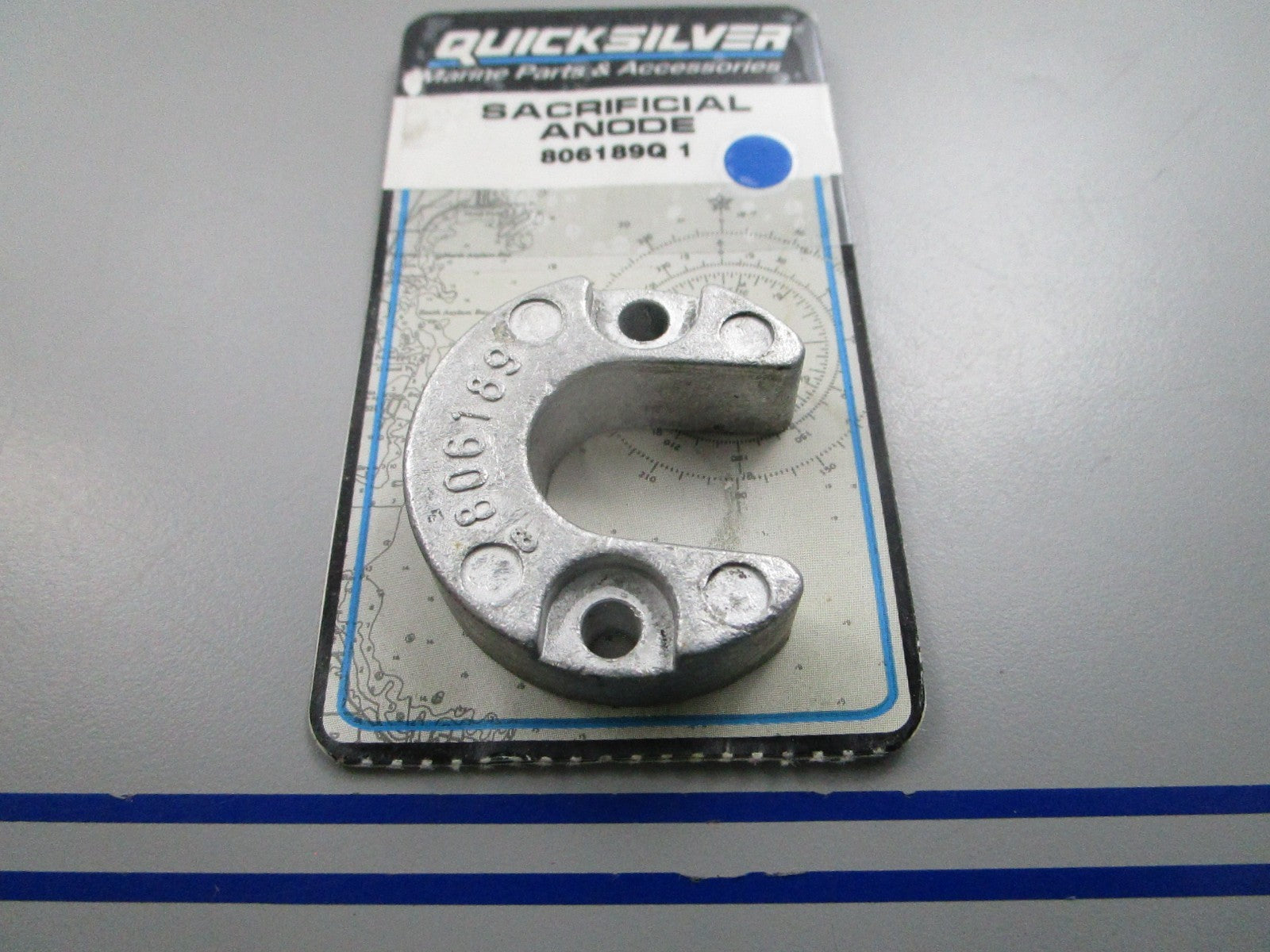 NEW OEM Mercury Quicksilver 806189Q 1 Sacrificial Anode 0810