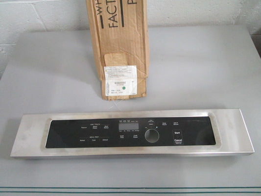 Whirlpool NEW OEM Microwave Control Panel W11197501 NOS Stainless 0820