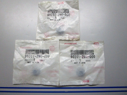 *NEW OEM* (LOT OF 3) 0810 Honda Flange Nut 90201-ZM0-000