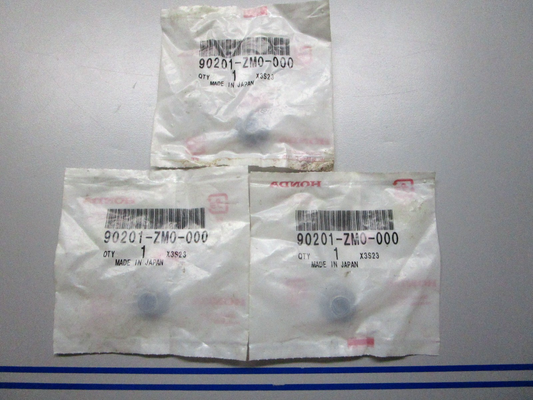 *NEW OEM* (LOT OF 3) 0810 Honda Flange Nut 90201-ZM0-000