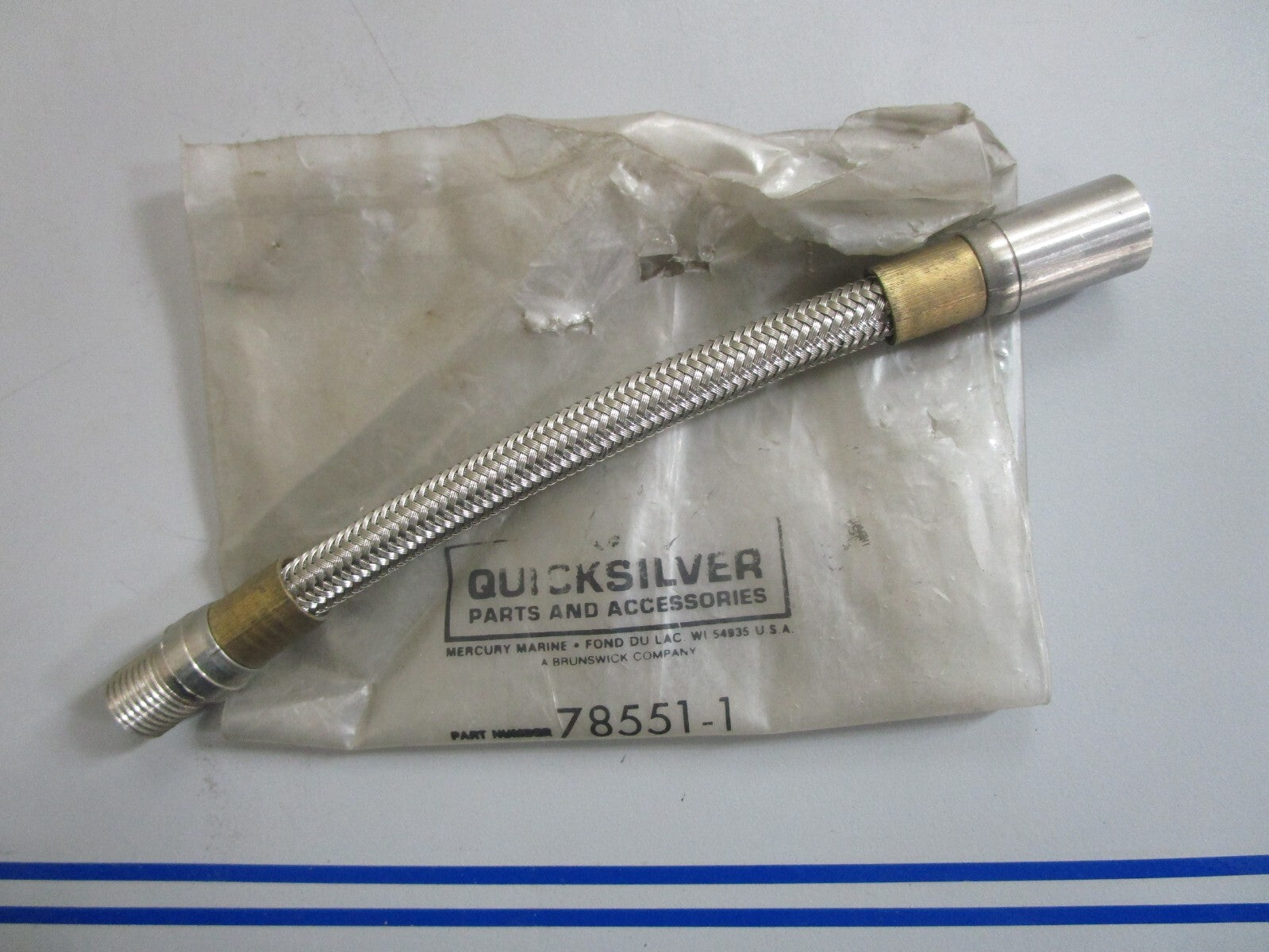 *NEW OEM* 0820 Mercury Quicksilver Conduit 78551-1