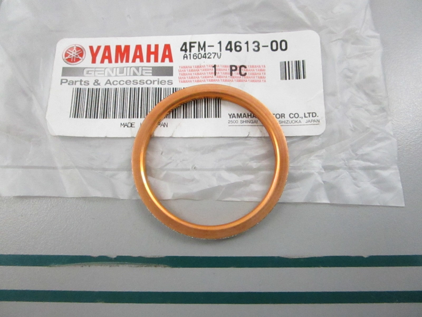 NEW OEM 4EM-14613-00-00 Yamaha Exhaust Pipe Gasket 0810