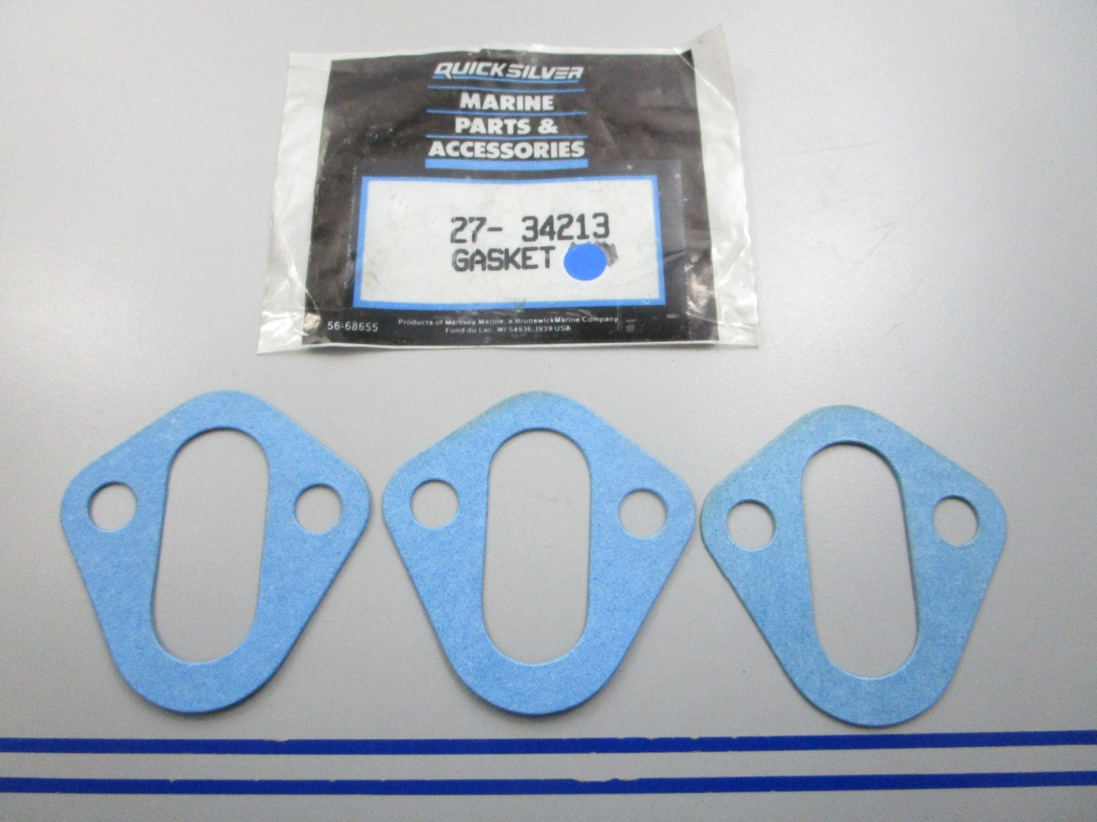 NEW OEM (LOT OF 3) 27-34213 Mercury Quicksilver Gasket 0810