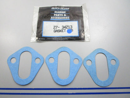 NEW OEM (LOT OF 3) 27-34213 Mercury Quicksilver Gasket 0810