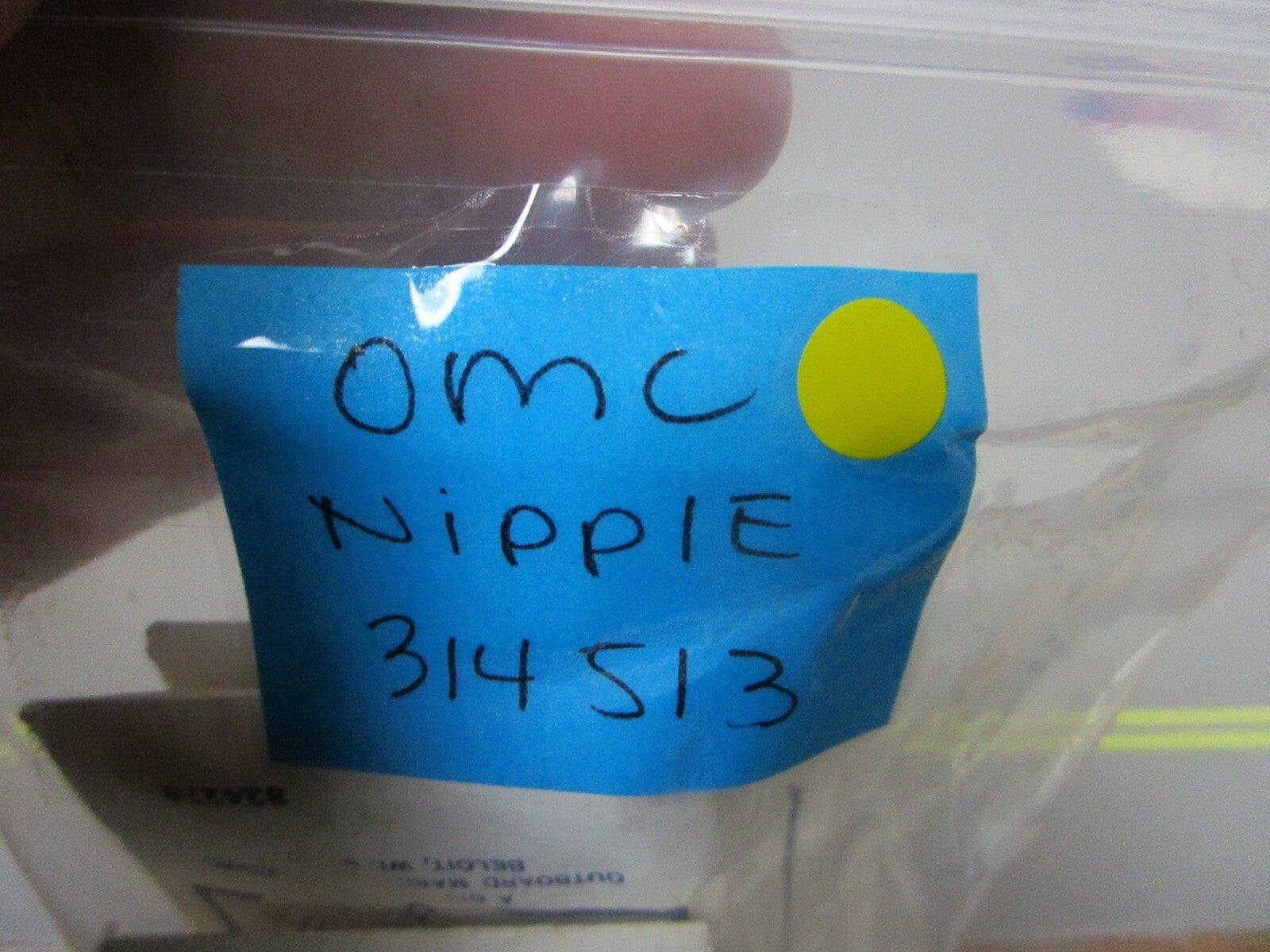 *NEW OEM* (LOT OF 2) 0750 OMC Johnson  NIPPLE 314513 0314513