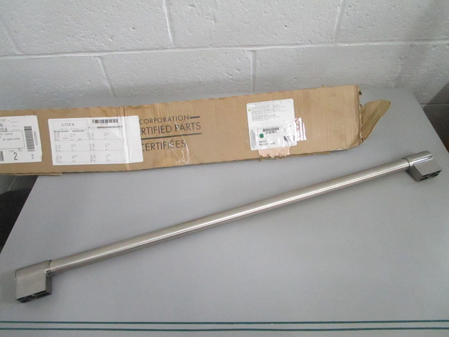 Whirlpool NEW OEM Maytag Refrigerator Door Handle W10879677 NOS Stainless 0820