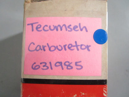 NEW OEM 631985 Tecumseh Carburetor 0820