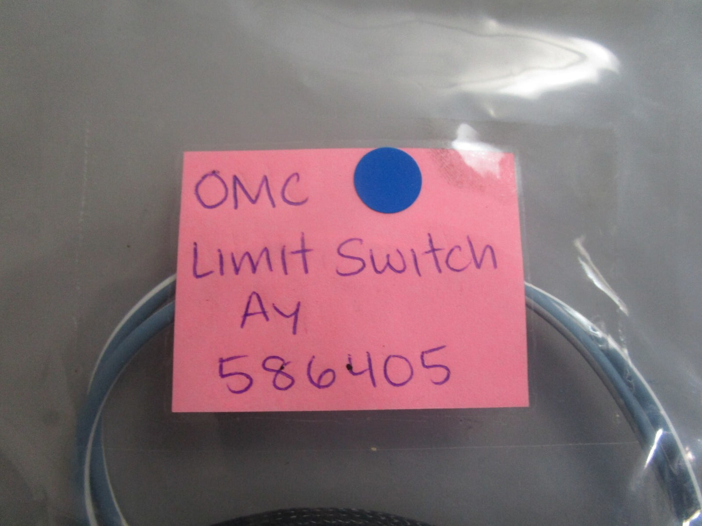 *NEW OEM* 0810 OMC Johnson Evinrude Limit Switch Assembly 586405 0586405