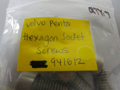*NEW OEM* 0810 Volvo Penta Hexagon Socket Screw 941812