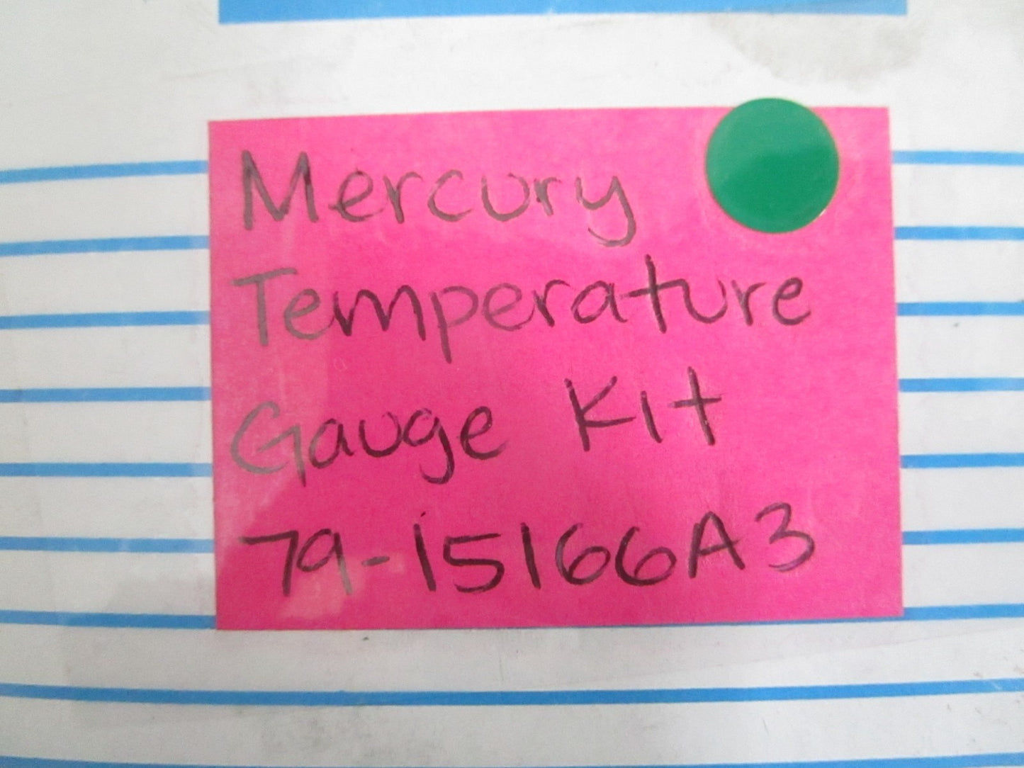 NEW OEM 79-15166A3 Mercury Quicksilver Temperature Gauge Kit 0820