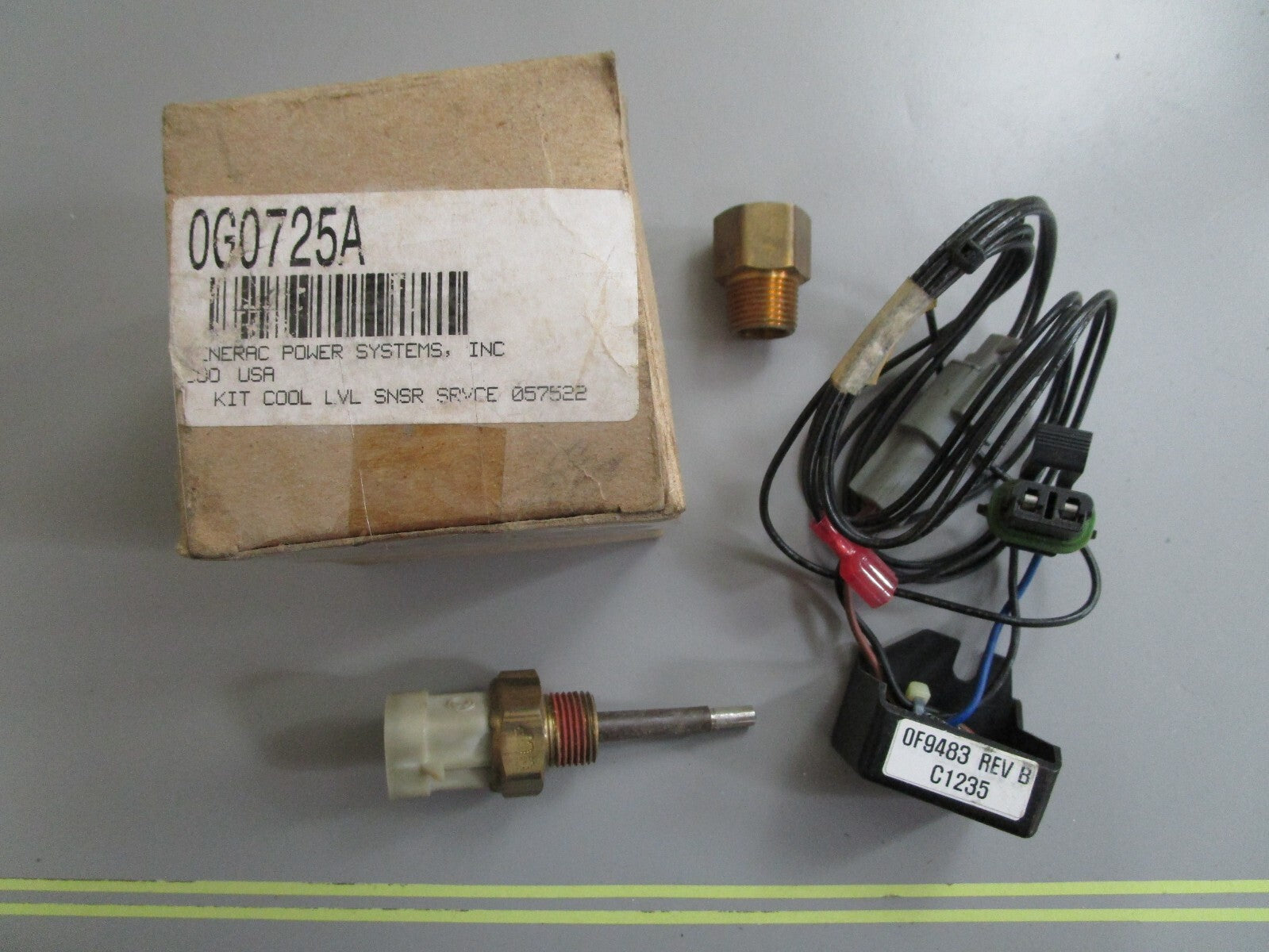 *NEW OEM* 0820 Generac Cool Level Sensor Kit 0G0725A