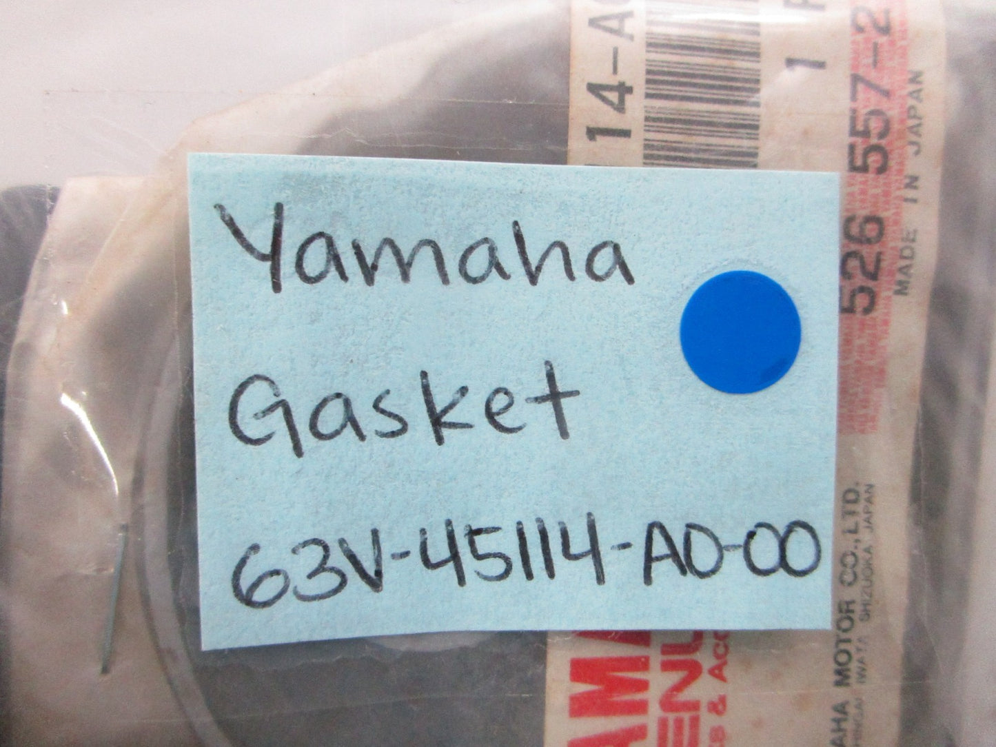 NEW OEM 63V-45114-A0-00 Yamaha Gasket 0810