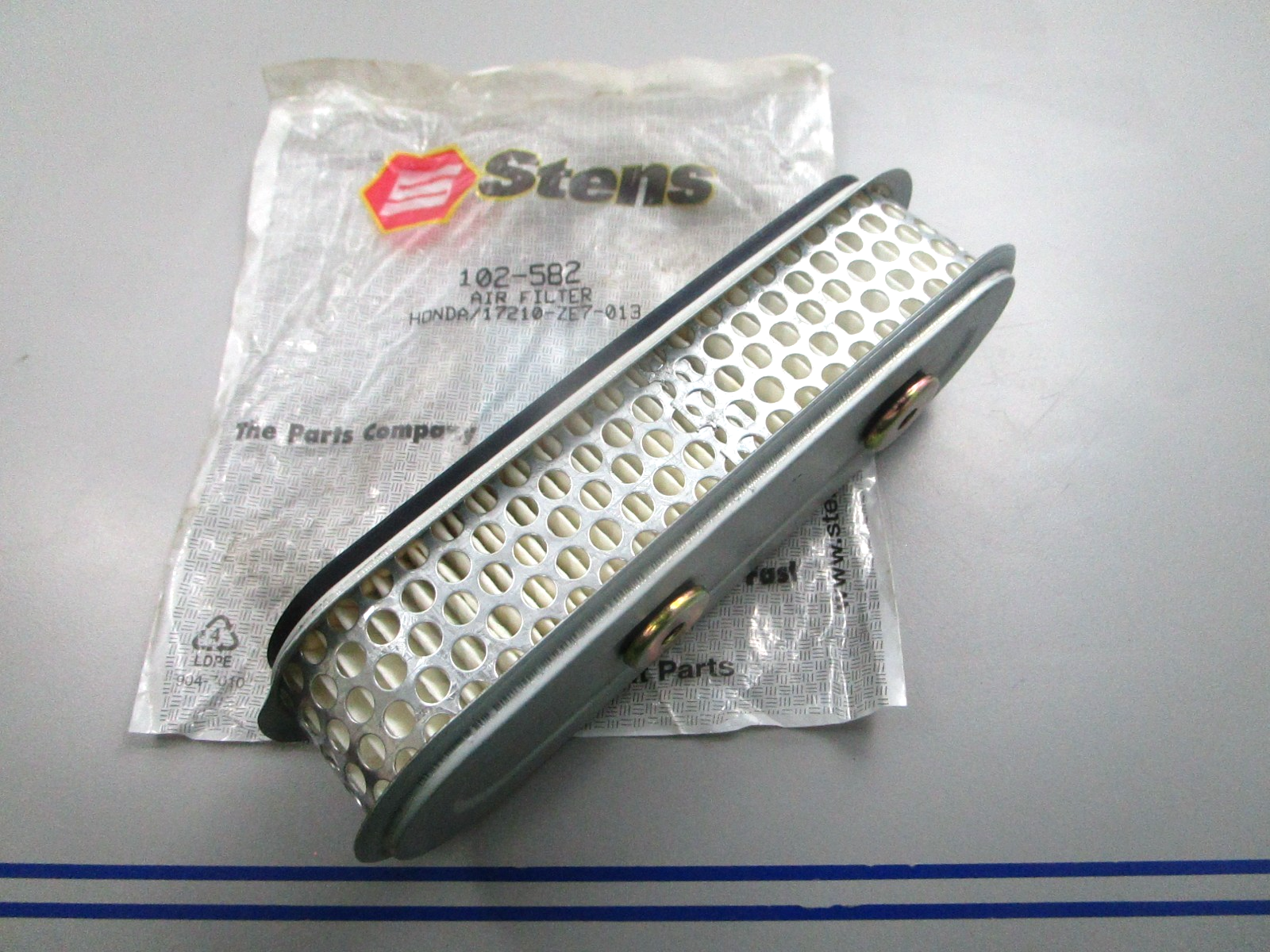NEW Stens 102-582 Replaces: 17210-ZE7-013 Air Filter 0810