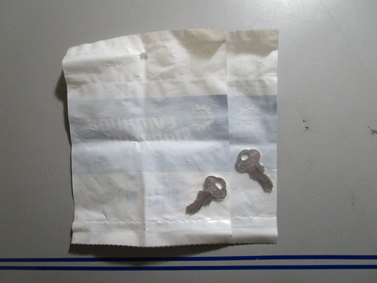 *NEW OEM* (LOT OF 2) 0810 OMC Johnson Evinrude Ignition Key KF52 501567 0501567