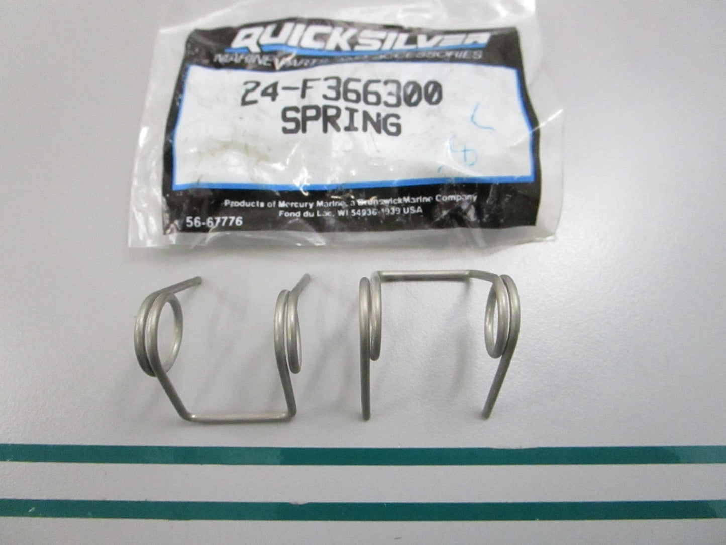 NEW OEM (LOT OF 2) 24-F366300 Mercury Quicksilver Spring 0810