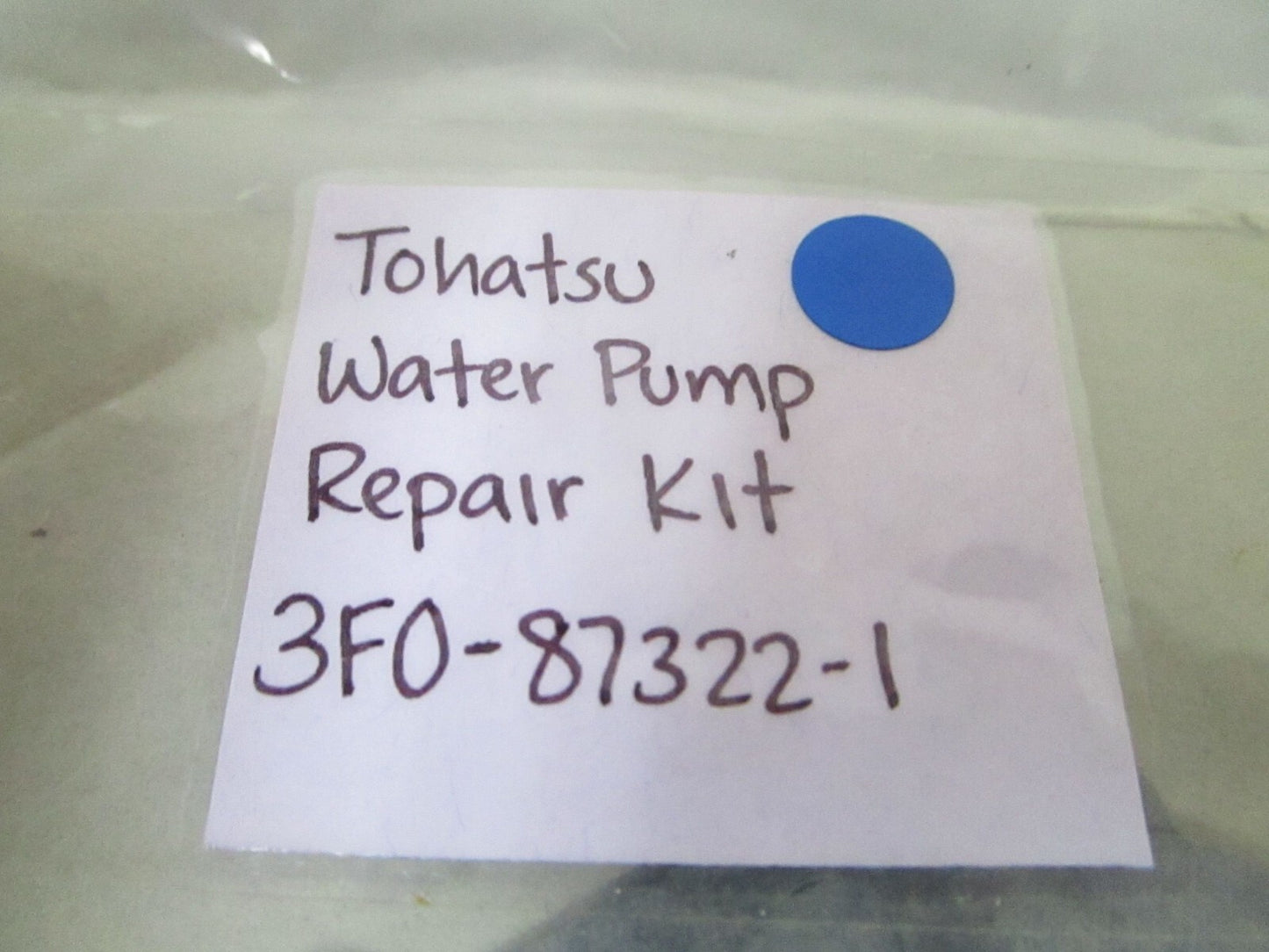 *NEW OEM* 0770 Nissan Tohatsu Water Pump Repair Kit 3F0-87322-1