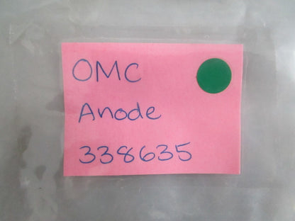 NEW OEM (LOT OF 2) 338635 0338635 OMC Johnson Evinrude Anode 0820