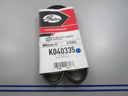 NEW K040335 Gates Micro-V Serpentine Belt 0810