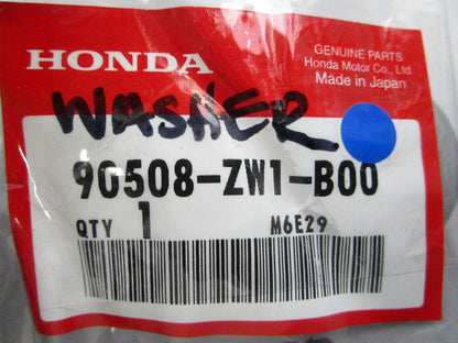 NEW OEM 90508-ZW1-B00 Honda Washer 0810