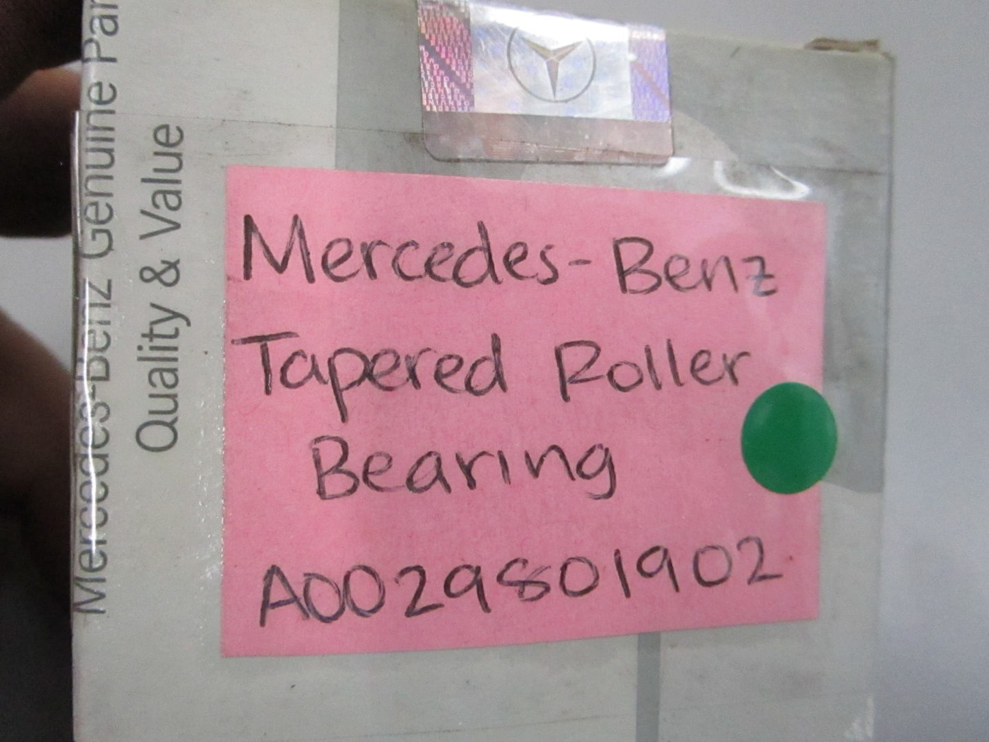 NEW OEM A0029801902 Mercedes-Benz Tapered Roller Bearing 0810