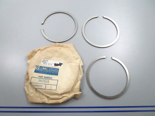 *NEW OEM* 0810 OMC Johnson Evinrude 3 Ring Set 382825 0382825