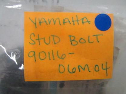 *NEW OEM* (LOT OF 5) 0810 Yamaha Stud Bolt 90116-06M04