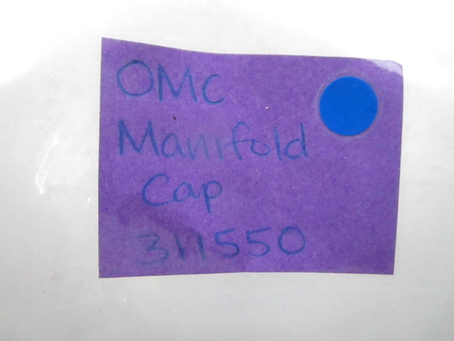 *NEW OEM* 0810 OMC Johnson Evinrude Manifold Cap 311550 0311550