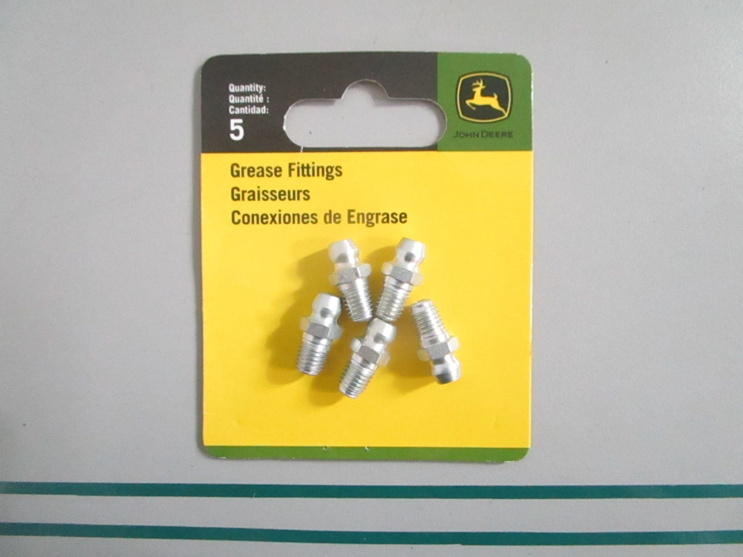 NEW OEM (LOT OF 5) JD7803 John Deere Grease Fitting 0820