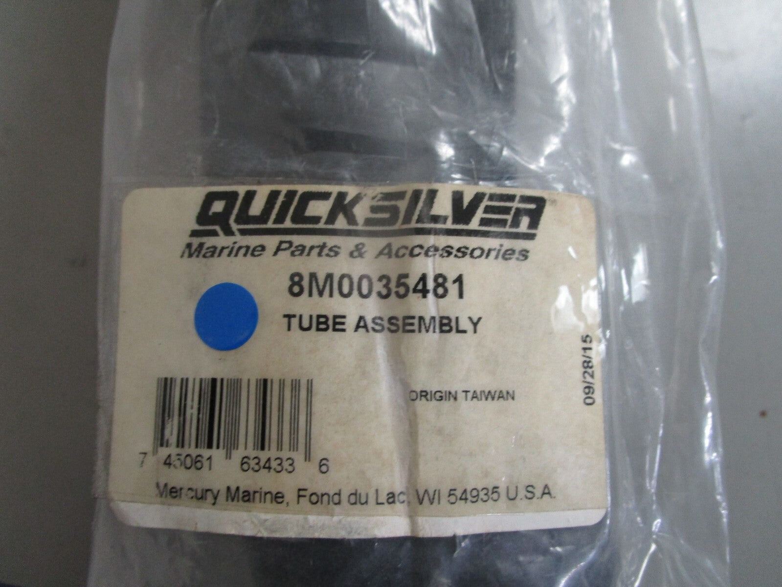 *NEW OEM* 0810 Mercury Quicksilver Tube Assembly 8M0035481