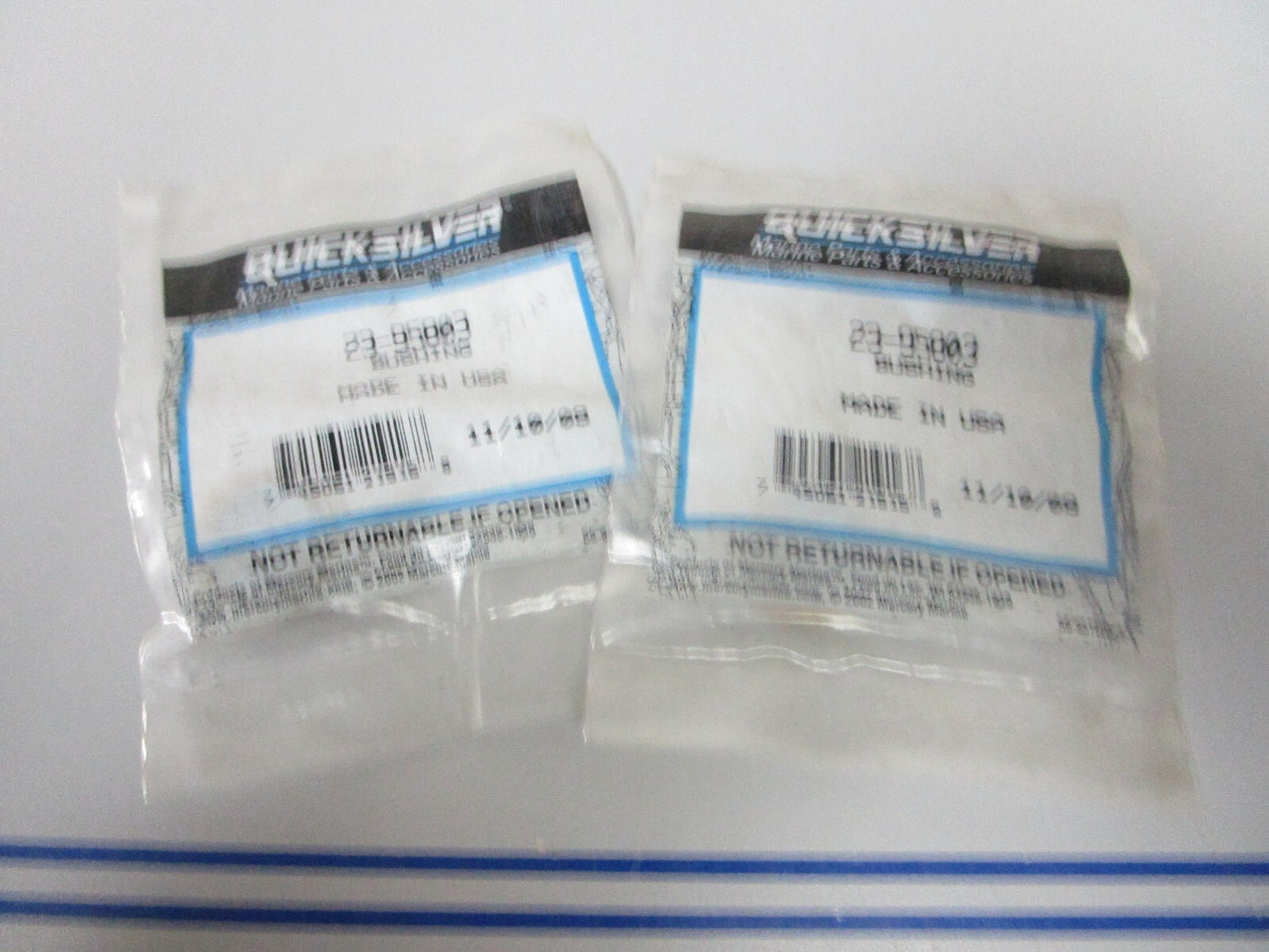 *NEW OEM* (LOT OF 2) 0810 Mercury Quicksilver Bushing 23-95803
