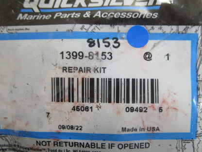 *NEW OEM* 0820 Mercury Quicksilver Repair Kit 1399-8153