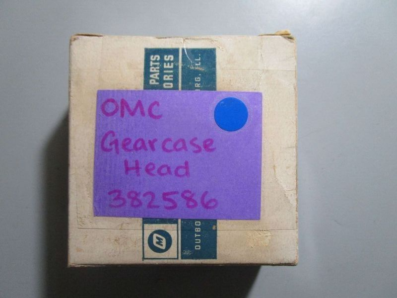 *NEW OEM* 0770 OMC Johnson Evinrude Gearcase Head 382586 0382586