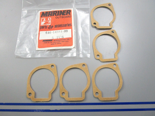 NEW OEM (LOT OF 5) 646-124384-00-00 Yamaha Gasket 0810